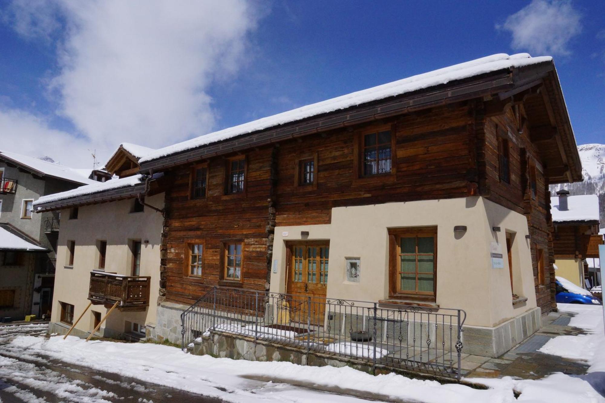 Chalet Tea Da Bondi Livigno Exteriör bild
