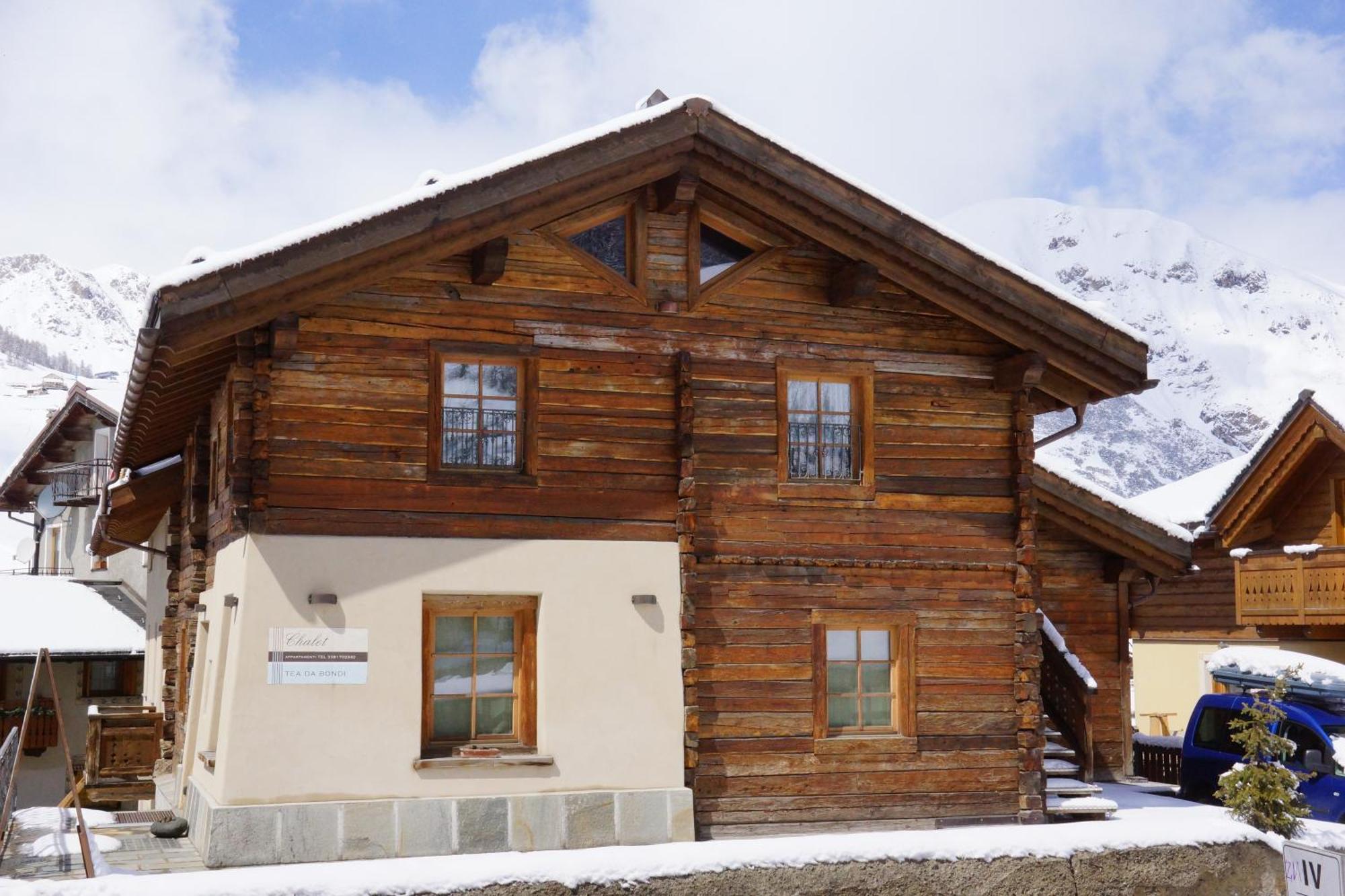 Chalet Tea Da Bondi Livigno Exteriör bild